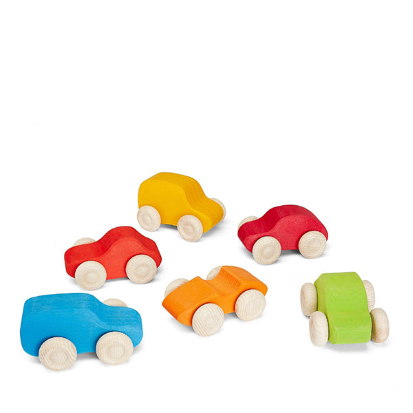 Grimm’s 6 Cars – Coloured
