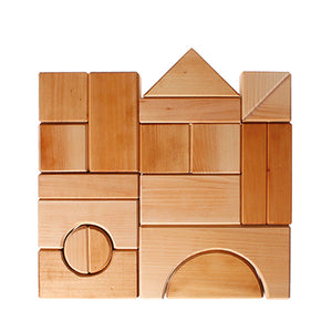 Wooden building best sale bricks