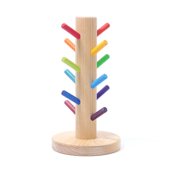Grimm's Sorting Helper Building Rings - Rainbow