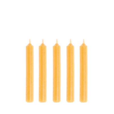 Grimm’s Amber 10% Beeswax Candles – 20 Pieces