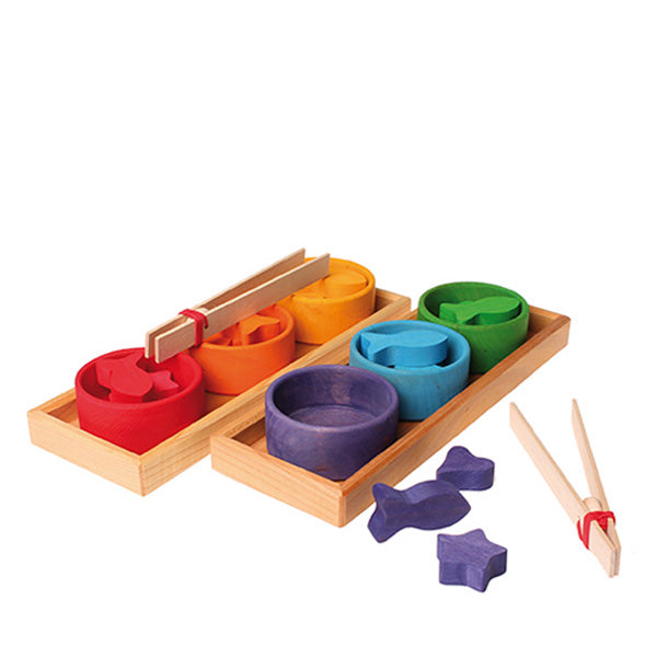 Grimm's Sorting Game - Rainbow Bowls - Elenfhant