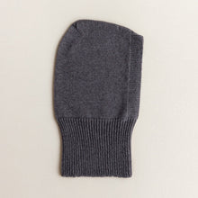 Hvid Knitted Balaclava Eddy - Charcoal