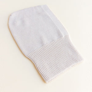 Hvid Knitted Balaclava Eddy - Off White