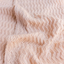 Hvid Knitted Scarf Fredrik - Apricot