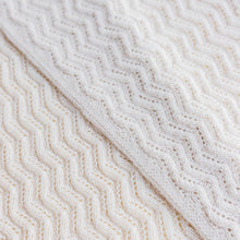 Hvid Knitted Scarf Fredrik - Off White