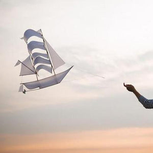 Haptic Lab Sailing Ship Kite – White