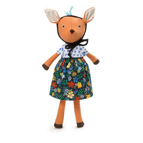 Hazel Village Phoebe Fawn in Cornflower Blouse Outfit