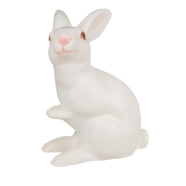 Heico Bunny Rabbit Lamp White with Pink Snout - Large