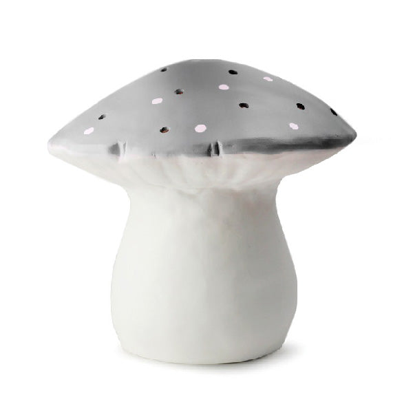 Heico Mushroom Lamp Large - Silver