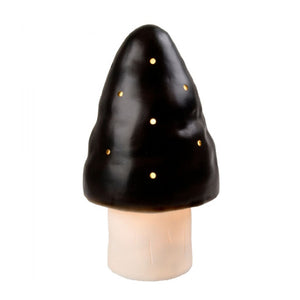 Heico Mushroom Lamp - Black