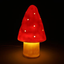 Heico Mushroom Lamp – Red