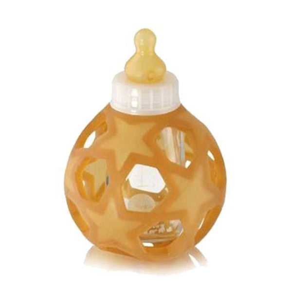 Hevea 2in1 Baby Glass Bottle with Star Ball