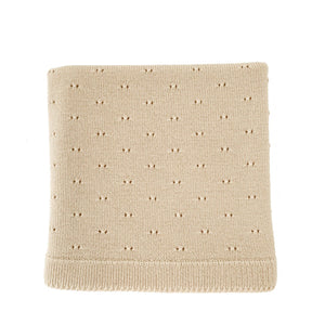 Hvid Blanket Bibi – Oat