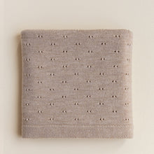 Hvid Blanket Bibi – Sand
