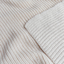 Hvid Blanket Blanka - Silver