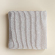 Hvid Blanket Blanka - Silver