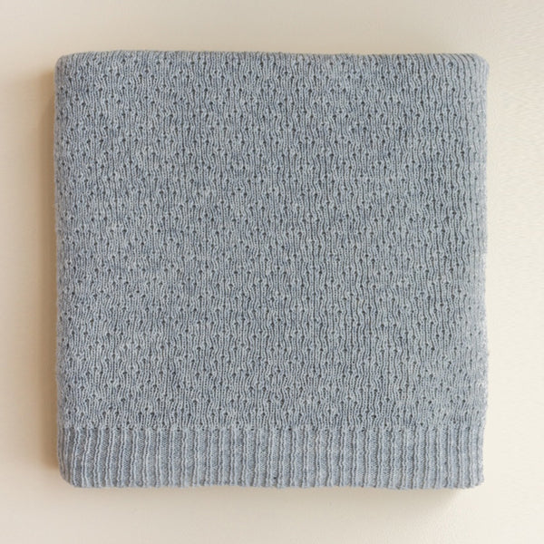 Hvid Blanket Flora – Ash