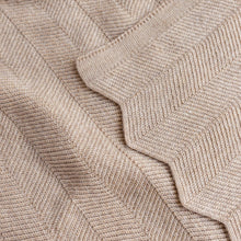 Hvid Blanket Freddie – Sand