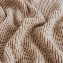 Hvid Blanket Gaston - Beige