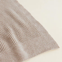 Hvid Blanket Gaston - Beige