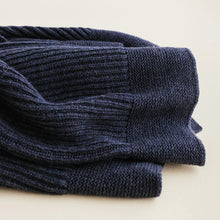 Hvid Blanket Gaston - Blueberry