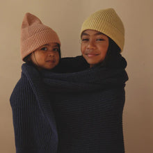 Hvid Blanket Gaston - Blueberry