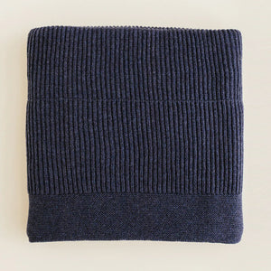 Hvid Blanket Gaston - Blueberry