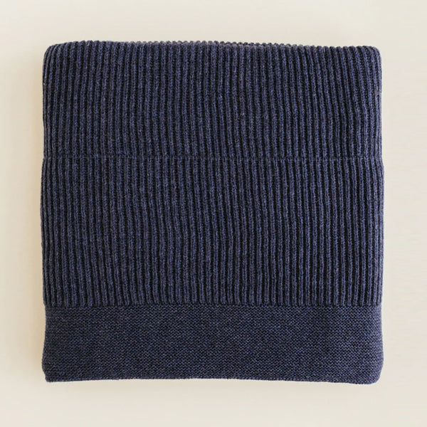 Hvid Blanket Gaston - Blueberry