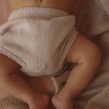 Hvid Blanket Gloria - Sand