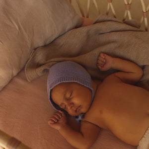 Hvid Blanket Gloria - Sand