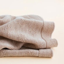 Hvid Blanket Gloria - Sand