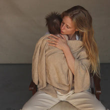 Hvid Blanket Gloria - Sand