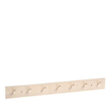 Iris Hantverk wooden rack with seven hooks