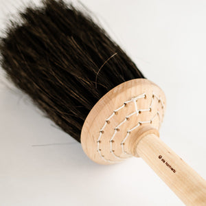 Iris Hantverk Round Porch Broom - Short Handle