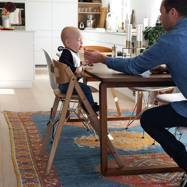 KAOS Chaise haute enfant évolutive Klapp pliable chêne naturel