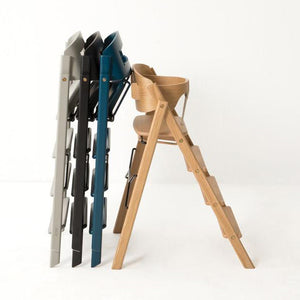 KAOS Klapp Foldable High Chair - Petrol