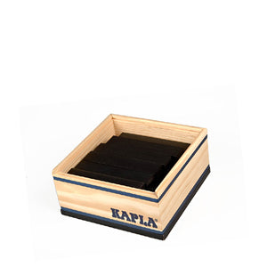 Kapla 40 Piece Wooden Building Set – Black