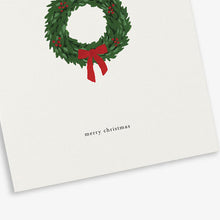 Kartotek Copenhagen Greeting Card - Christmas Wreath