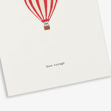 Kartotek Copenhagen Greeting Card - Hot Air Balloon