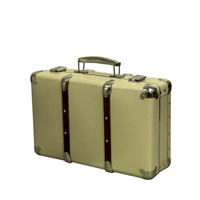 Kazeto Riveted Suitcase - Beige