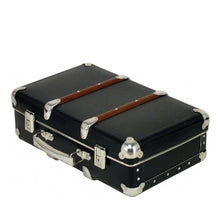 Kazeto Riveted Suitcase - Black - Elenfhant