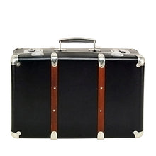 Kazeto Riveted Suitcase - Black - Elenfhant