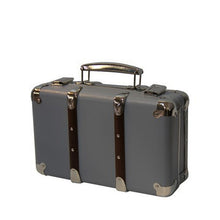 Kazeto Riveted Suitcase - Dark Grey