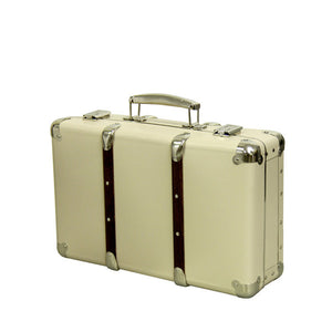 Kazeto Riveted Suitcase - Ivory