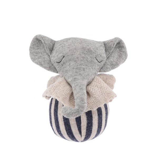 Konges Sløjd Rolling Elephant – Grey Melange - Elenfhant