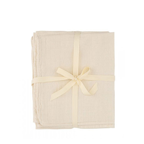 Konges Sløjd Raw Muslin Cloths - 3 Pack