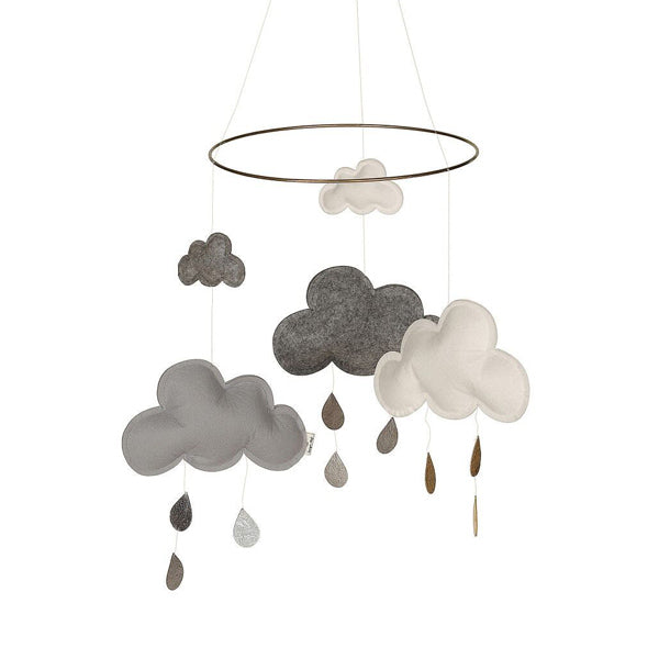 Konges Sløjd Sky Mobile – Grey White Grey Melange