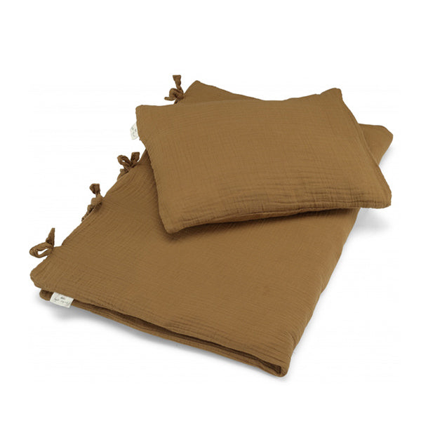 Konges Sløjd Bedding Muslin – Dark Honey