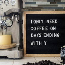 LEDR Letter Board 30×30 – Black