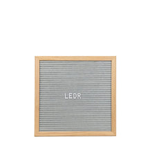 LEDR Letter Board 30×30 – Grey